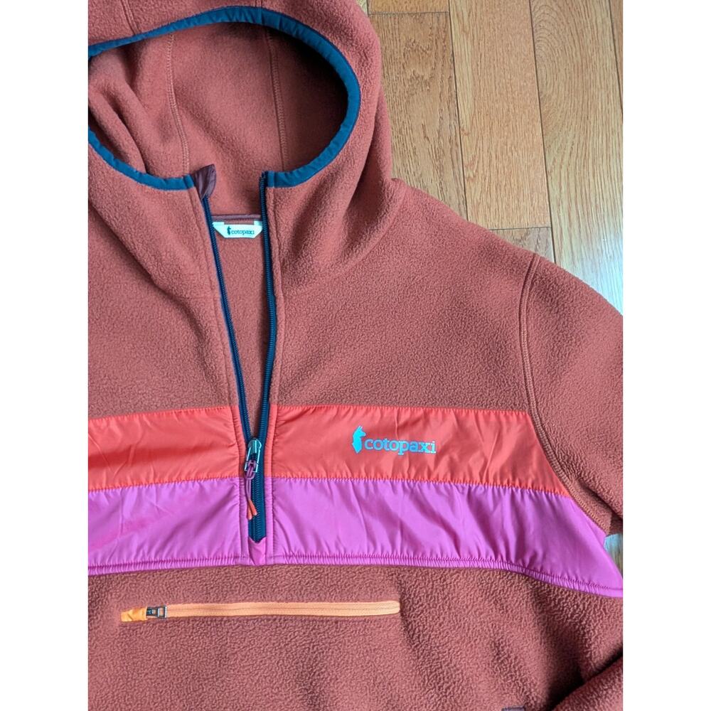 Cotopaxi Women's Teca Fleece Hooded 1/2-Zip Jacket XXL - Picture 3 of 5
